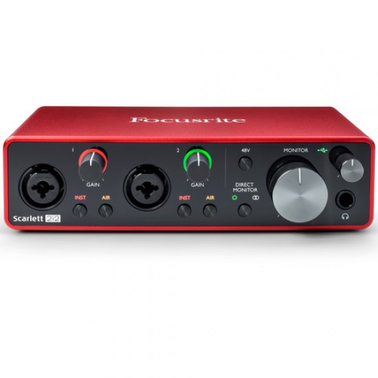 Focusrite Scarlett 2i2 (4th Gen) USB Audio Interface